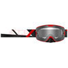 509 Kingpin Fuzion Offroad Goggle - White-Red