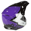 Klim F3 Helmet ECE - Verge Heliotrope - Metallic Silver