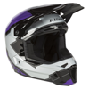 Klim F3 Helmet ECE - Verge Heliotrope - Metallic Silver