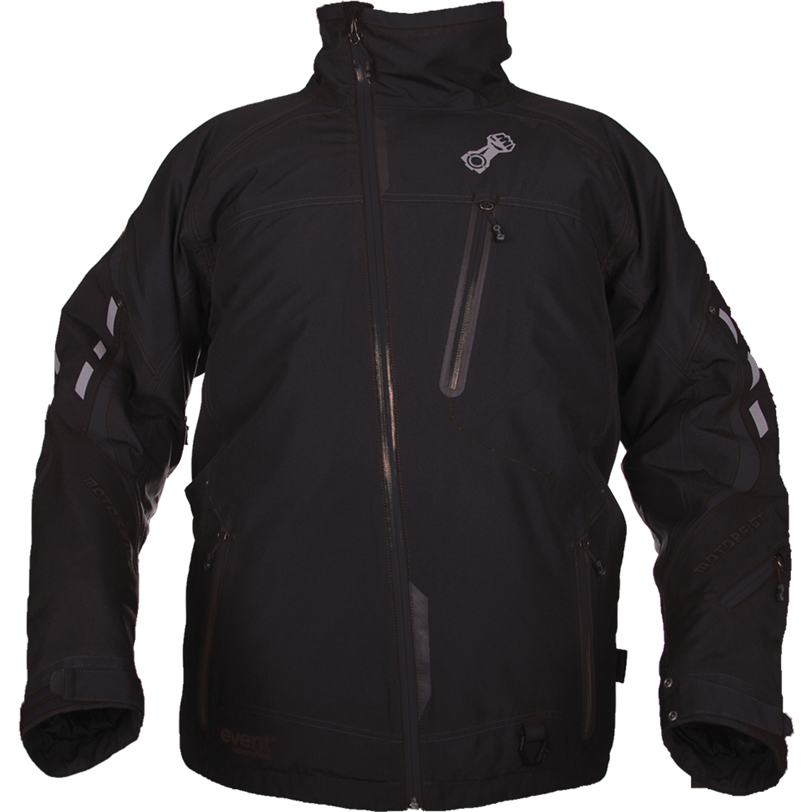 MOTORFIST BLACK REDLINE スノーモービルウェアーMサイズ Motorfist Redline Snowmobile Jacket