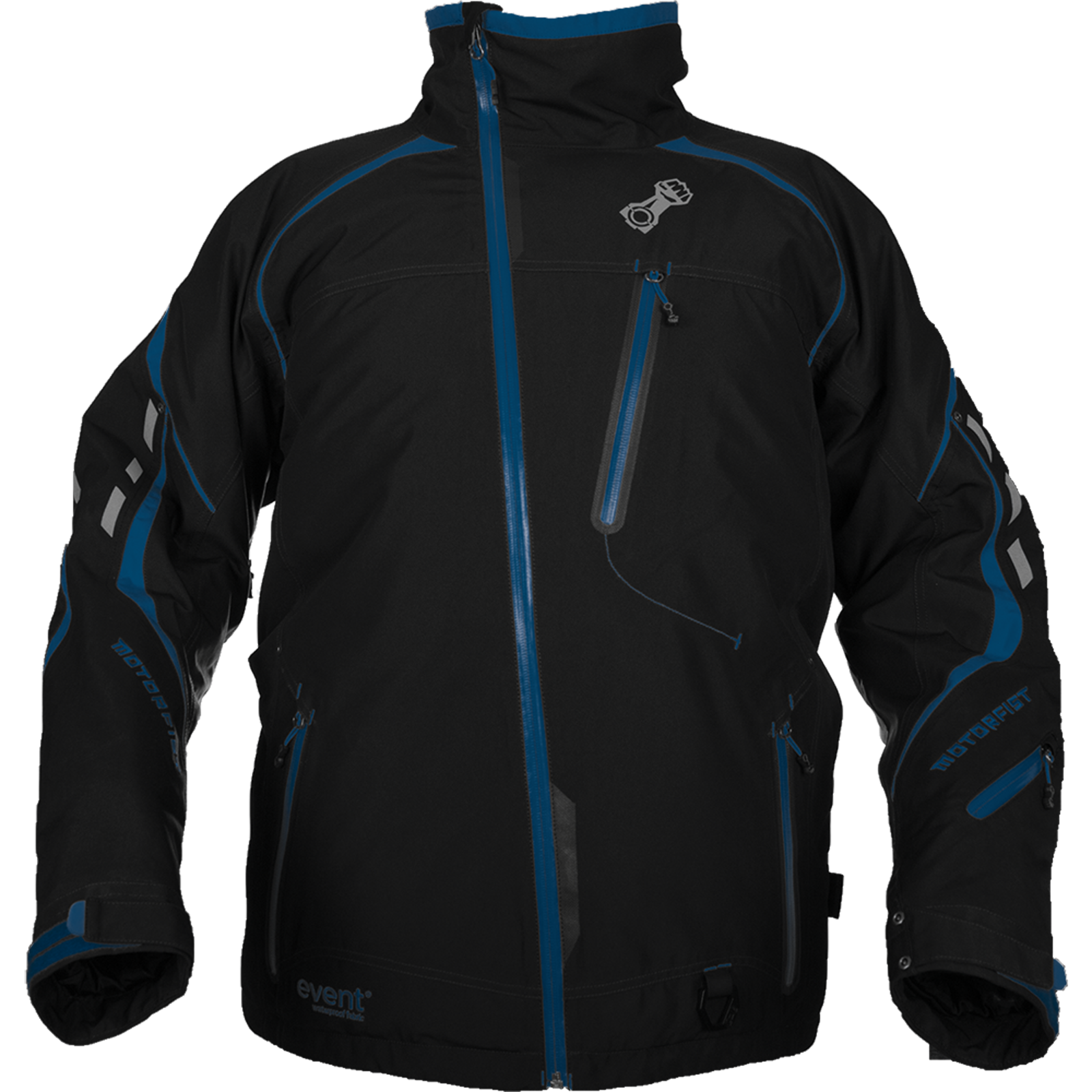 MOTORFIST BLACK REDLINE スノーモービルウェアーMサイズ Motorfist Redline Snowmobile Jacket