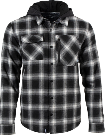 509 Tech Flannel Shirt - Black and Gray Check