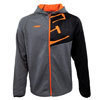 509 Tech Zip Hoodie - Orange-Gray