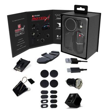 UCLEAR Motion Infinity Bluetooth Helmet Audio System - Single Kit